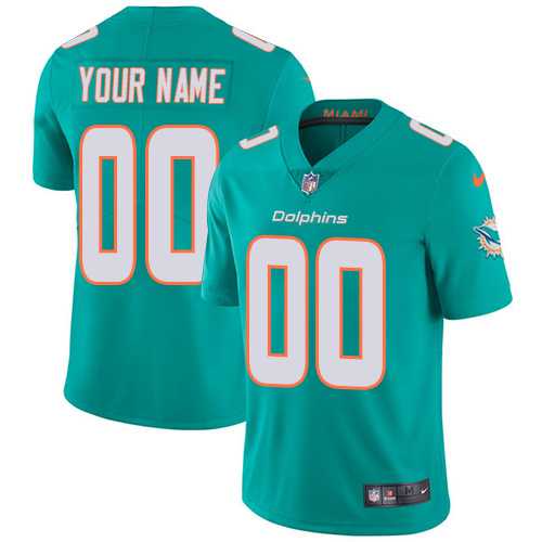 Customized Men & Women & Youth Nike Dolphins Aqua Vapor Untouchable Player Limited Jersey,We sell and wholesale Customized Men & Women & Youth Nike Dolphins Aqua Vapor Untouchable Player Limited Jersey on line form chian!